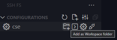 Add as workspace folder