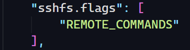 The "REMOTE_COMMANDS" flag added.